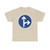 Zeichen 214 - Vorgeschriebene Fahrtrichtung Geradeaus oder rechts StVO 2017 (Germany) (Road Sign) T-Shirt