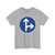 Zeichen 214 - Vorgeschriebene Fahrtrichtung Geradeaus oder rechts StVO 2017 (Germany) (Road Sign) T-Shirt