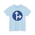 Zeichen 214 - Vorgeschriebene Fahrtrichtung Geradeaus oder rechts StVO 2017 (Germany) (Road Sign) T-Shirt