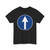 Zeichen 213 - Vorgeschriebene Fahrtrichtung geradeaus StVO 1970 (Germany) (Road Sign) T-Shirt
