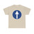 Zeichen 213 - Vorgeschriebene Fahrtrichtung geradeaus StVO 1970 (Germany) (Road Sign) T-Shirt