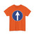 Zeichen 213 - Vorgeschriebene Fahrtrichtung geradeaus StVO 1970 (Germany) (Road Sign) T-Shirt