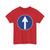 Zeichen 213 - Vorgeschriebene Fahrtrichtung geradeaus StVO 1970 (Germany) (Road Sign) T-Shirt