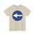 Zeichen 212 - Vorgeschriebene Fahrtrichtung hier links StVO 1970 (Germany) (Road Sign) T-Shirt