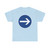 Zeichen 211-20 - vorgeschriebene Fahrtrichtung  hier rechts künftig- 209-21 StVO 1992 (Germany) (Road Sign) T-Shirt