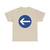 Zeichen 211-10 - vorgeschriebene Fahrtrichtung  hier links künftig 209-11 StVO 1992 (Germany) (Road Sign) T-Shirt