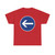 Zeichen 211-10 - vorgeschriebene Fahrtrichtung  hier links künftig 209-11 StVO 1992 (Germany) (Road Sign) T-Shirt
