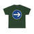 Zeichen 211 - Vorgeschriebene Fahrtrichtung hier rechts StVO 2017 (Germany) (Road Sign) T-Shirt