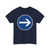 Zeichen 211 - Vorgeschriebene Fahrtrichtung hier rechts StVO 2017 (Germany) (Road Sign) T-Shirt