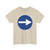 Zeichen 211 - Vorgeschriebene Fahrtrichtung hier rechts StVO 1970 (Germany) (Road Sign) T-Shirt
