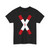 Zeichen 202  Andreaskreuz mit Blitzpfeil. Dem Schienenverkehr Vorrang gewähren StVO 1970 (Germany) (Road Sign) T-Shirt