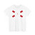 Zeichen 201-53 - Andreaskreuz mit Blitzpfeil liegend StVO 1992 2013 (Germany) (Road Sign) T-Shirt