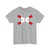 Zeichen 201-53 - Andreaskreuz mit Blitzpfeil liegend StVO 1992 2013 (Germany) (Road Sign) T-Shirt