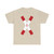 Zeichen 201-51 - Andreaskreuz stehend mit Blitzpfeil StVO 1992 (Germany) (Road Sign) T-Shirt