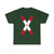 Zeichen 201-51 - Andreaskreuz stehend mit Blitzpfeil StVO 1992 (Germany) (Road Sign) T-Shirt