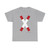 Zeichen 201-50  Andreaskreuz - Dem Schienenverkehr Vorrang gewähren StVO 1992 (Germany) (Road Sign) T-Shirt