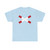 Zeichen 201 - Andreaskreuz liegend StVO 1970 (Germany) (Road Sign) T-Shirt
