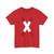 Zeichen 201  Andreaskreuz  Dem Schienenverkehr Vorrang gewähren StVO 1970 (Germany) (Road Sign) T-Shirt