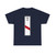 Zeichen 162-21 - einstreifige Bake mit Entfernungsangabe Aufstellung links StVO 1992 (Germany) (Road Sign) T-Shirt