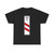 Zeichen 159-21 - zweistreifige Bake mit Entfernungsangabe Aufstellung links StVO 1992 (Germany) (Road Sign) T-Shirt