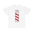 Zeichen 157-21 -Dreistreifige Bake mit Entfernungsangabe - Aufstellung links StVO 2013 (Germany) (Road Sign) T-Shirt