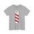 Zeichen 157-21 -Dreistreifige Bake mit Entfernungsangabe - Aufstellung links StVO 2013 (Germany) (Road Sign) T-Shirt