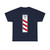 Zeichen 157-21 - dreistreifiger Bake mit Entfernungsangabe Aufstellung links StVO 1992 (Germany) (Road Sign) T-Shirt