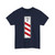 Zeichen 157-21 - dreistreifiger Bake mit Entfernungsangabe Aufstellung links StVO 1992 (Germany) (Road Sign) T-Shirt