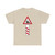 Zeichen 156-20 - Bahnübergang mit dreistreifiger Bake Aufstellung links StVO 2013 (Germany) (Road Sign) T-Shirt