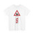 Zeichen 156-10 - Bahnübergang mit dreistreifiger Bake StVO 2013 (Germany) (Road Sign) T-Shirt