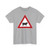 Zeichen 141 - Tiere spiegelbildlich StVO 1970 (Germany) (Road Sign) T-Shirt