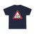 Zeichen 138-20 - Radfahrer kreuzen Aufstellung links StVO 1992 (Germany) (Road Sign) T-Shirt
