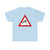 Zeichen 118 - Seitenwind spiegelbildlich StVO 1970 (Germany) (Road Sign) T-Shirt