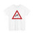 Zeichen 118 - Seitenwind spiegelbildlich StVO 1970 (Germany) (Road Sign) T-Shirt