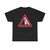 Zeichen 116 - Steinschlag spiegelbildlich StVO 1970 (Germany) (Road Sign) T-Shirt