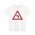 Zeichen 103-10 - Kurve links StVO 1992 (Germany) (Road Sign) T-Shirt