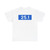 YUoldM25-1 (Yugoslavia) (Road Sign) T-Shirt
