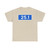 YUoldM25-1 (Yugoslavia) (Road Sign) T-Shirt
