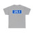 YUoldM25-1 (Yugoslavia) (Road Sign) T-Shirt
