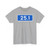 YUoldM25-1 (Yugoslavia) (Road Sign) T-Shirt