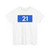 YUoldM21 (Yugoslavia) (Road Sign) T-Shirt