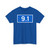 YUoldM9-1 (Yugoslavia) (Road Sign) T-Shirt