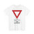 Yield sign Tunisia (Tunisia) (Road Sign) T-Shirt