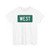 West plate green 1971 (United States) (Road Sign) T-Shirt