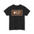West plate brown 1971 (United States) (Road Sign) T-Shirt