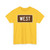 West plate brown 1971 (United States) (Road Sign) T-Shirt