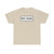 West plate 1948 (United States) (Road Sign) T-Shirt