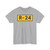 Wegschild Montenegro R-24 (Montenegro) (Road Sign) T-Shirt