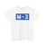 Wegschild Montenegro M-3 (Montenegro) (Road Sign) T-Shirt