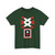 Warnkreuz mit Warnlicht für unbeschrankten mehrgleisigen Bahnübergang Reichsbahn-Verordnung 1935 (Germany) (Road Sign) T-Shirt